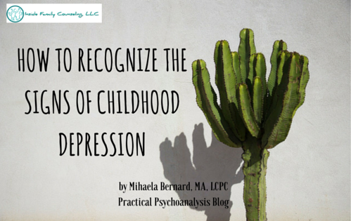 How to recognize the signs of childhood depression